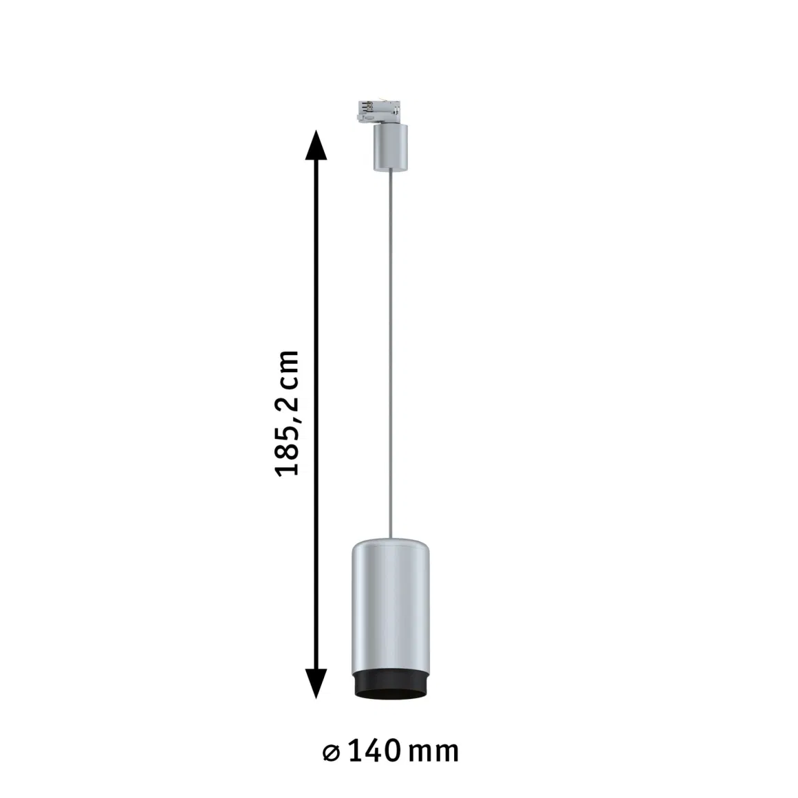 Suspension Corus  pour Rail d'éclairage ProRail3 - max.1x50W E27 - Paulmann - Eclairage tableau plafond - Image 10