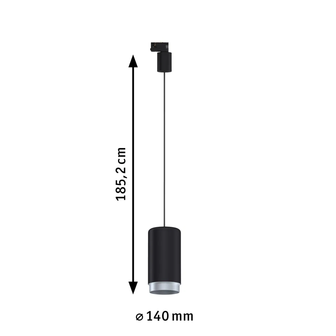 Suspension Corus  pour Rail d'éclairage ProRail3 - max.1x50W E27 - Paulmann - Eclairage tableau plafond - Image 8