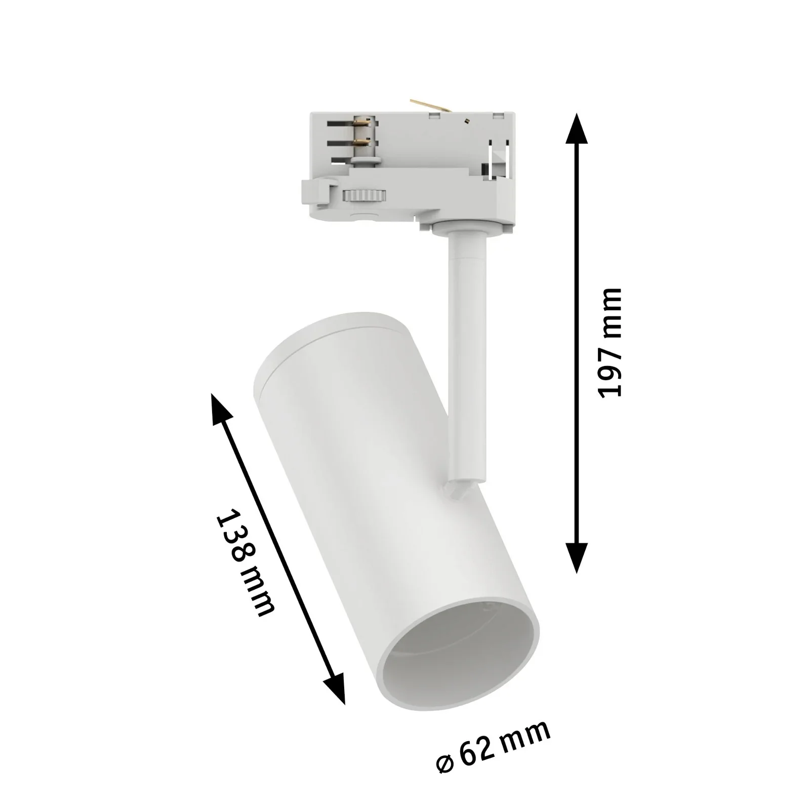 Spot Apol pour Rail d'éclairage ProRail3 - max.50W E27 - Paulmann - Eclairage tableau plafond - Image 12