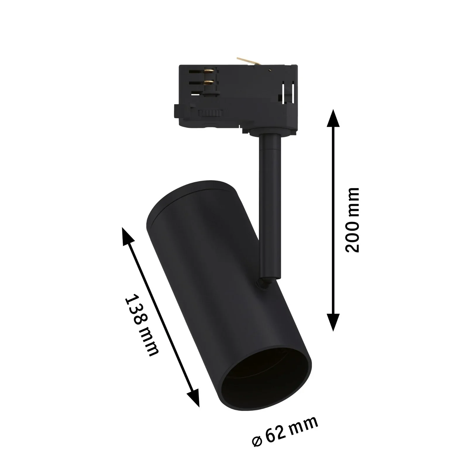 Spot Apol pour Rail d'éclairage ProRail3 - max.50W E27 - Paulmann - Eclairage tableau plafond - Image 5