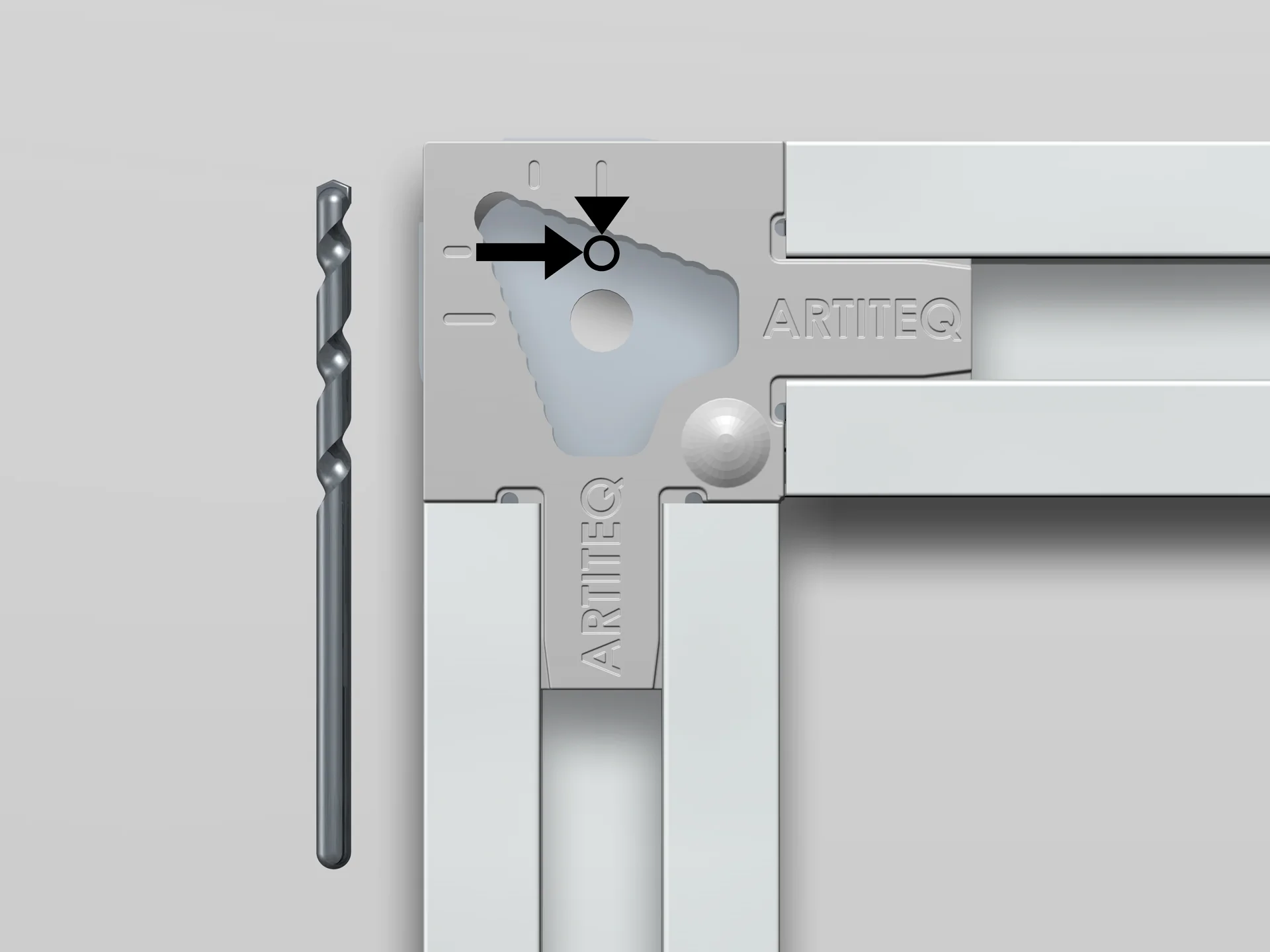 Pack de 2 back frame rail Alu brut - barre de suspension - Image 12