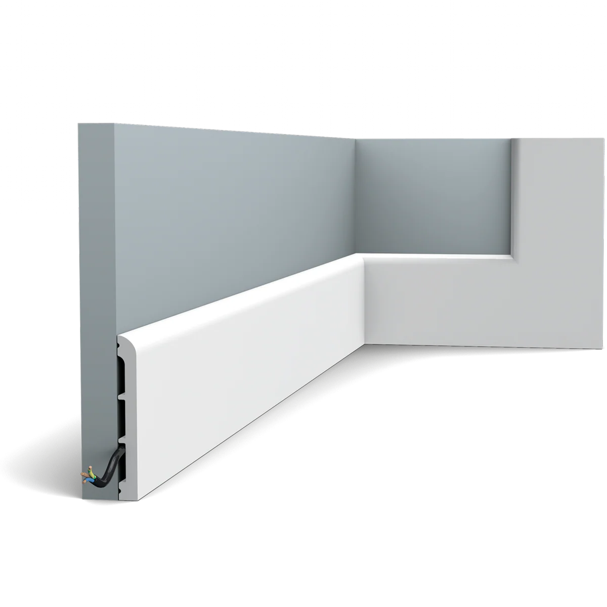 SX184F Flexible Plinthe Orac Decor - 11x1,3x200cm (h x p x L) - plinthe décorative polymère - Image 3