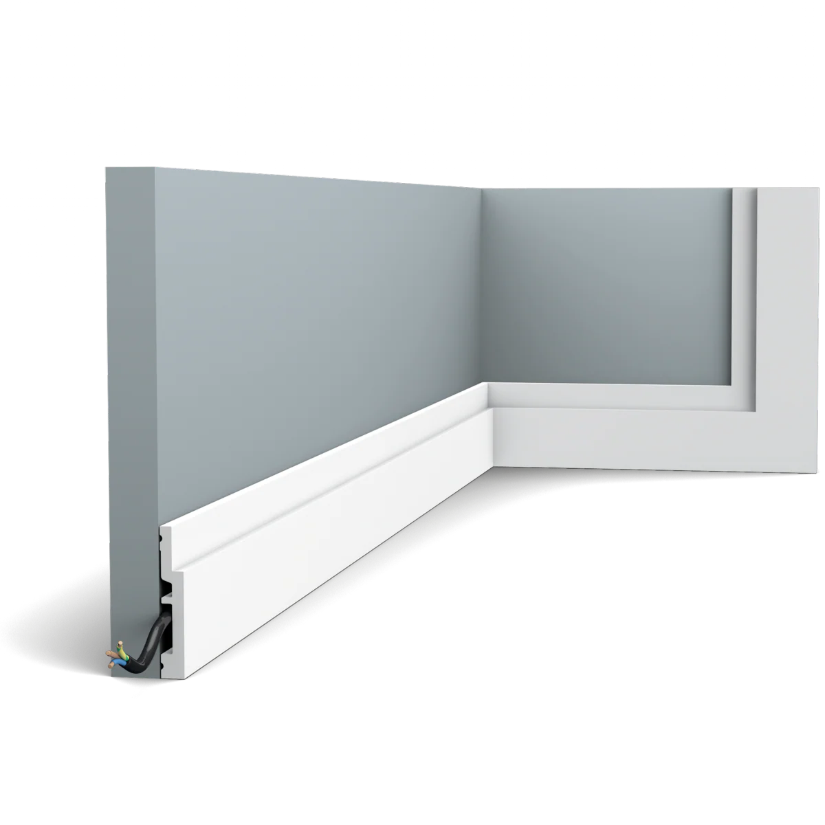 SX187 Plinthe Orac Decor - 7,5x1,2x200cm (h x p x L) - plinthe décorative polymère - Image 6