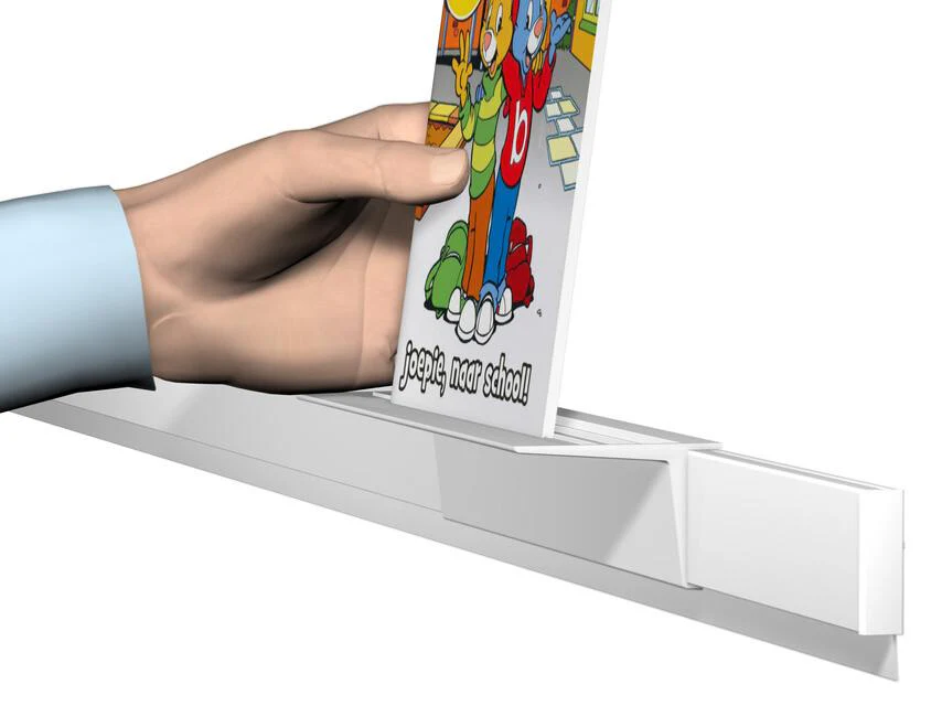 Tablette à clipser pour Info Rail - Support Clip -Artiteq - Image 5