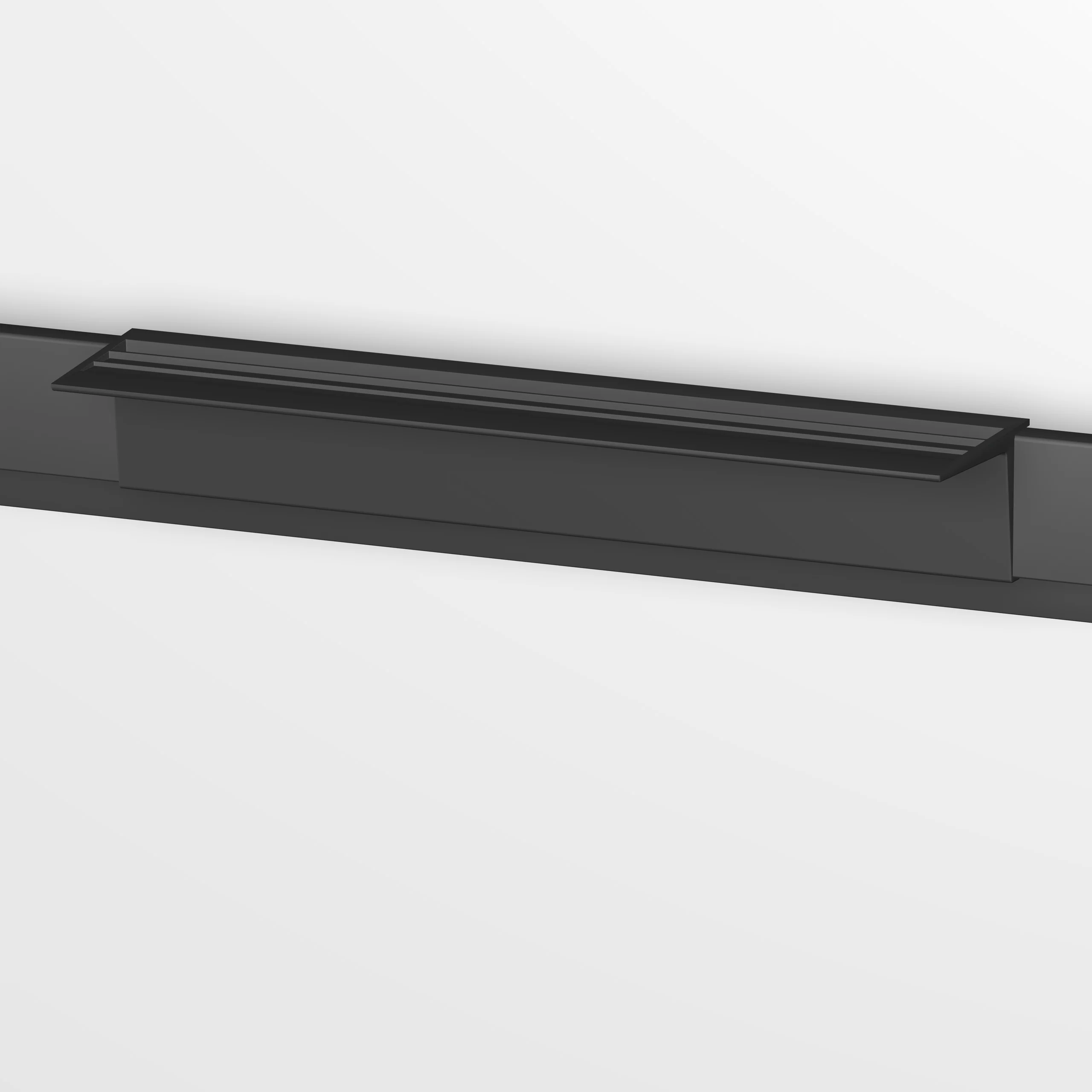 Tablette à clipser pour Info Rail Noir - Support-Clip - Artiteq - Image 7