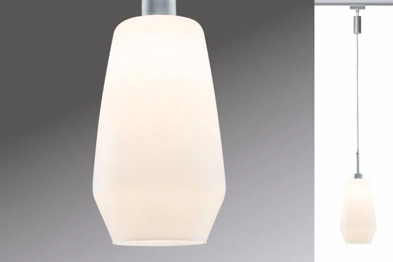 Z*Article discontinué* URail LED Pendulum Remo 3W chrome matt - verre satiné - Image 2